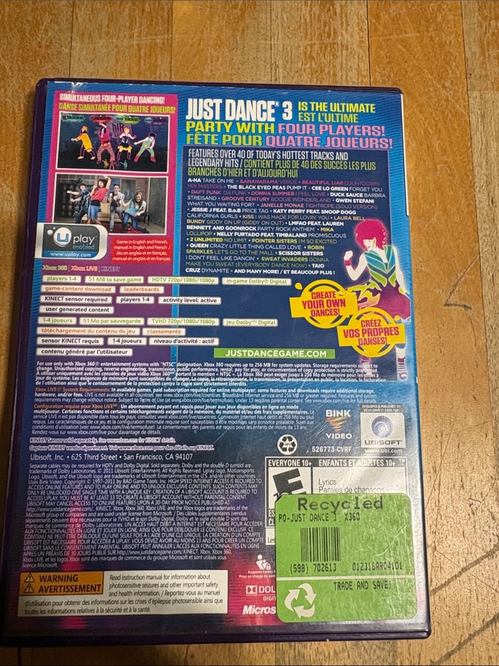 Xbox 360 Kinect games - Picture 3 of 8
